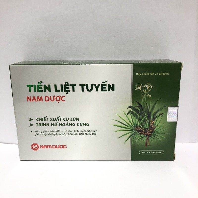 TIỀN LIỆT TUYẾN NAM DƯỢC