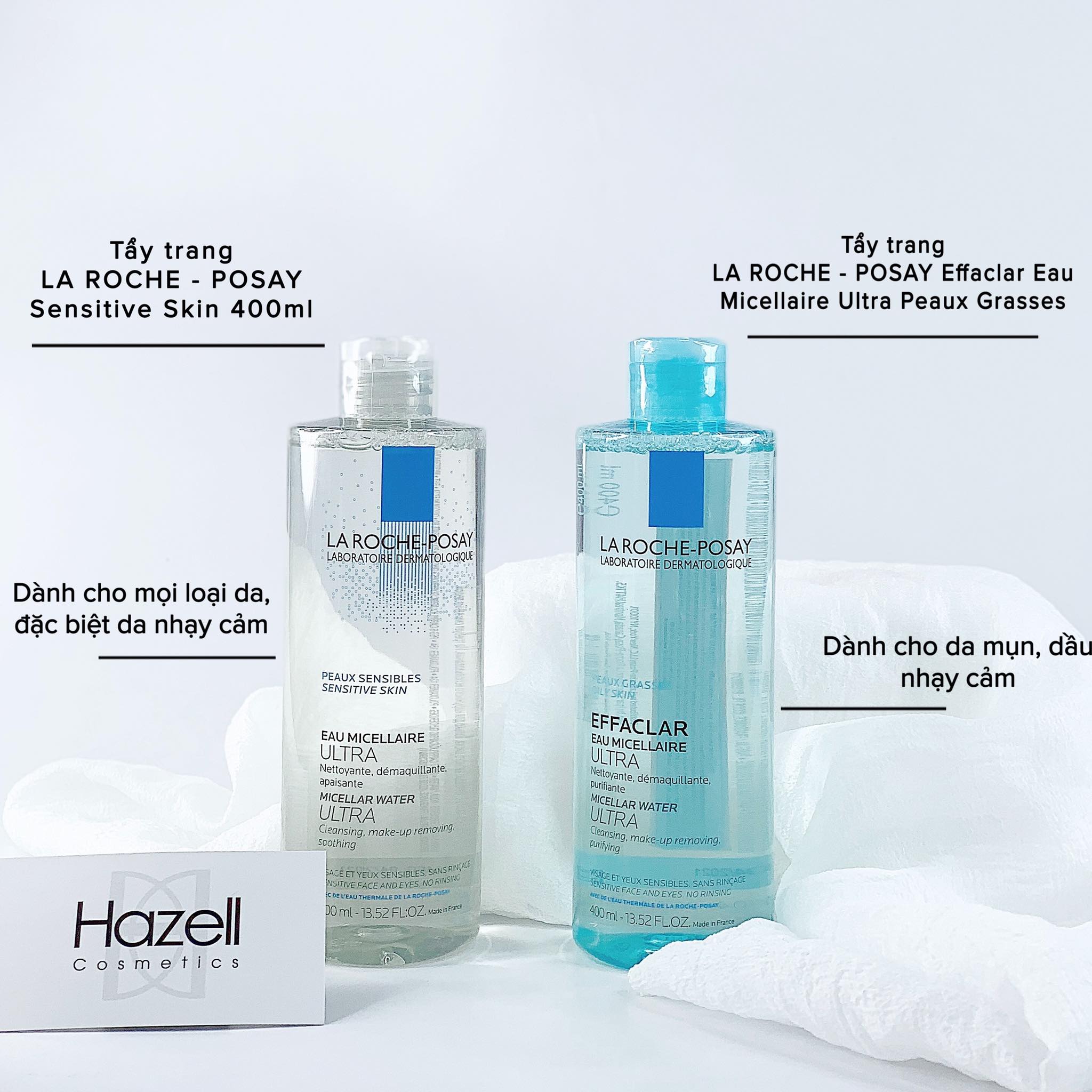 Nước tẩy trang LaRoche Posay Micellar Water 400ml