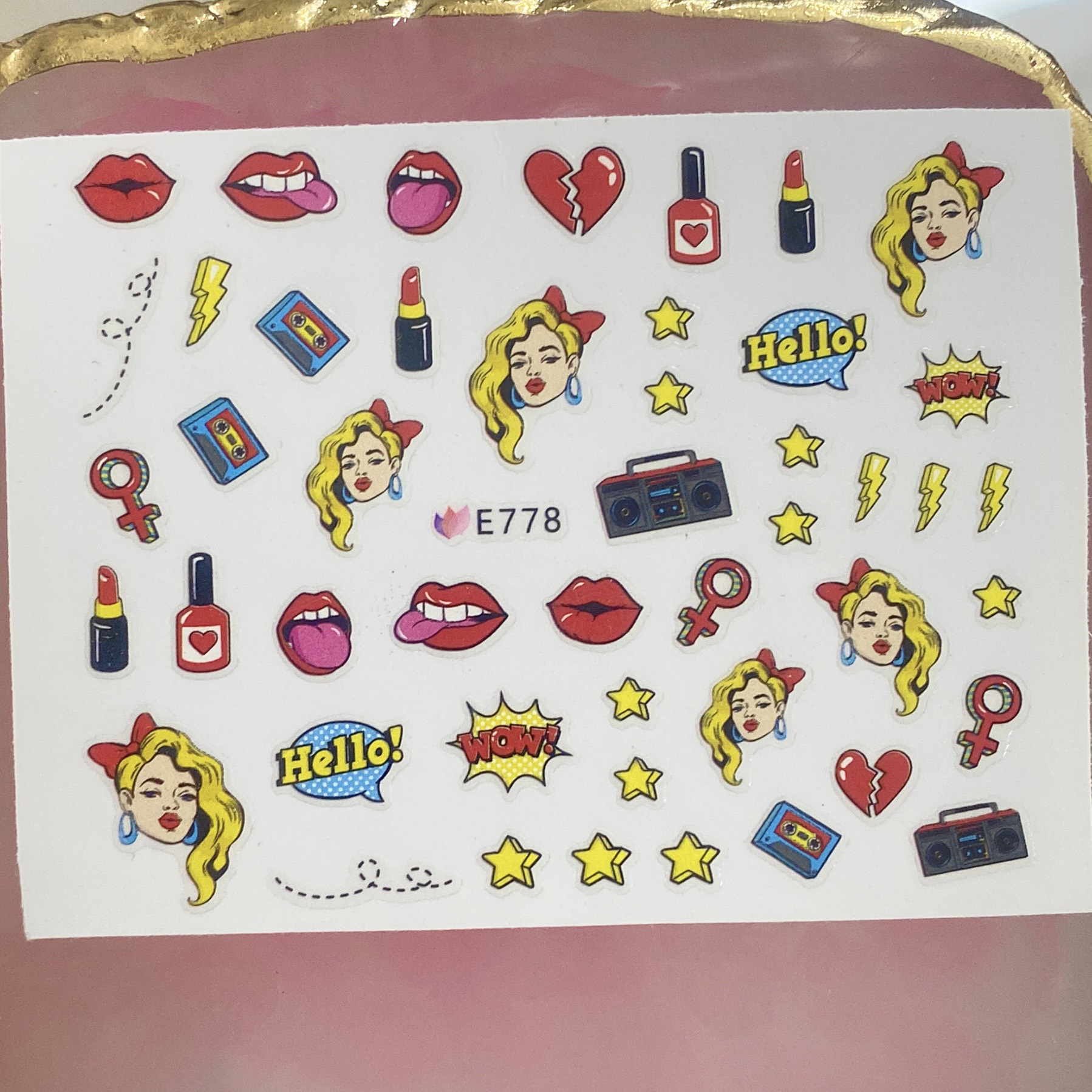 Sticker Dán Móng Tiện Lợi  - Mini Nails