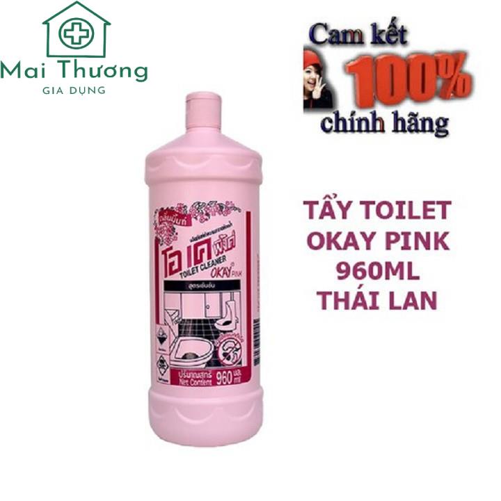 Nước Tẩy Toilet OKAY PINK Hàng Thái Lan Chính Hãng 960ml