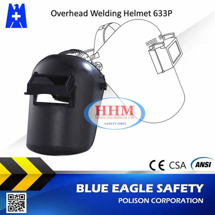 Mặt nạ hàn đội đầu Đài Loan Blue Eagle 633P