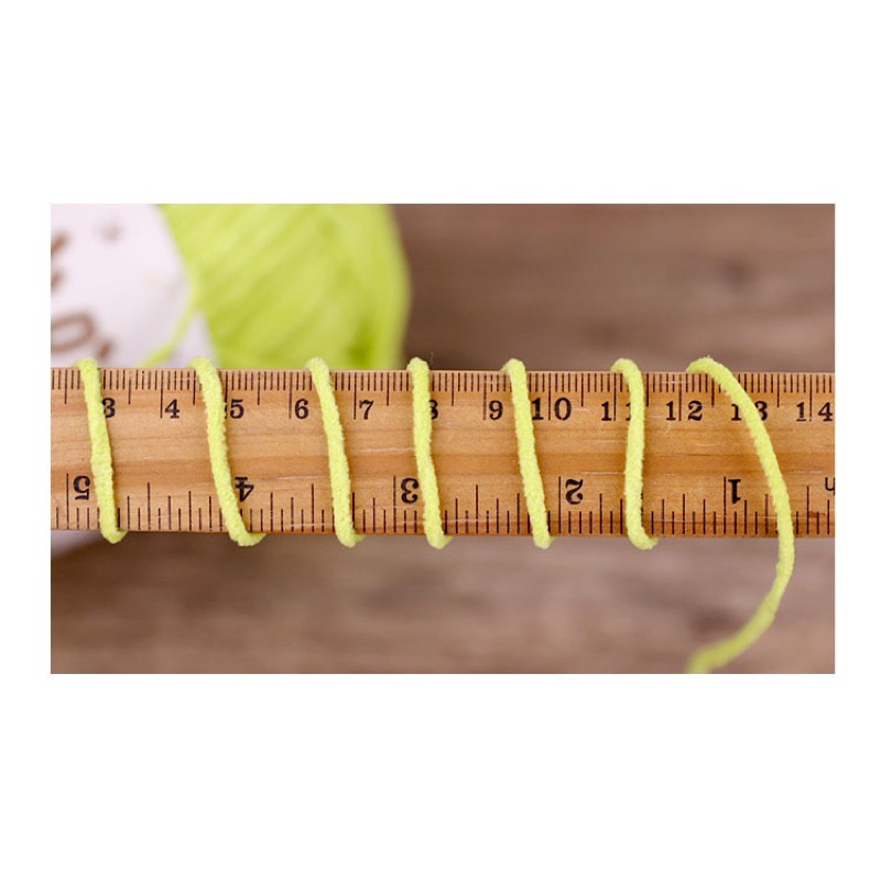 Len nhung gấu | Len nhung bông sữa 3mm