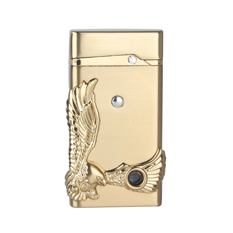 Bật Lửa Cảm Ứng Điện Tử ChenLong CL623-Eagle ( Xài Gas,Pin, Có Hộp)