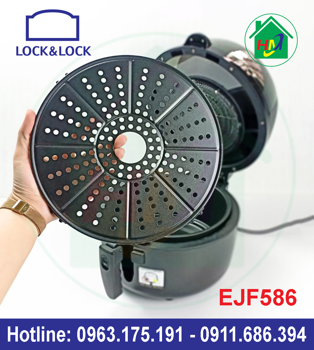 Nồi Chiên Không Dầu Lock & Lock 6.5L EJF586