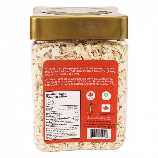 [HCM]Nhân sâm thái lát nhỏ Canada Great Mountain 227gram