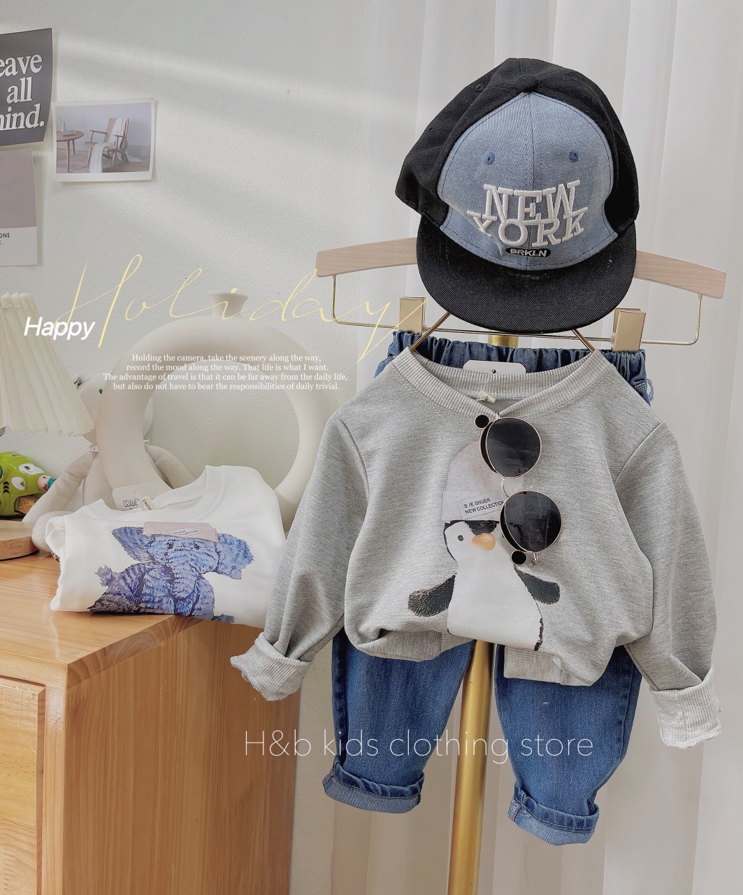 bộ dài tay cho bé 8-18kg