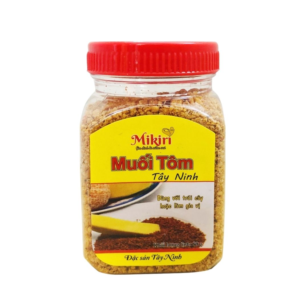 Muối tôm Tây Ninh Mikiri Hũ 80g