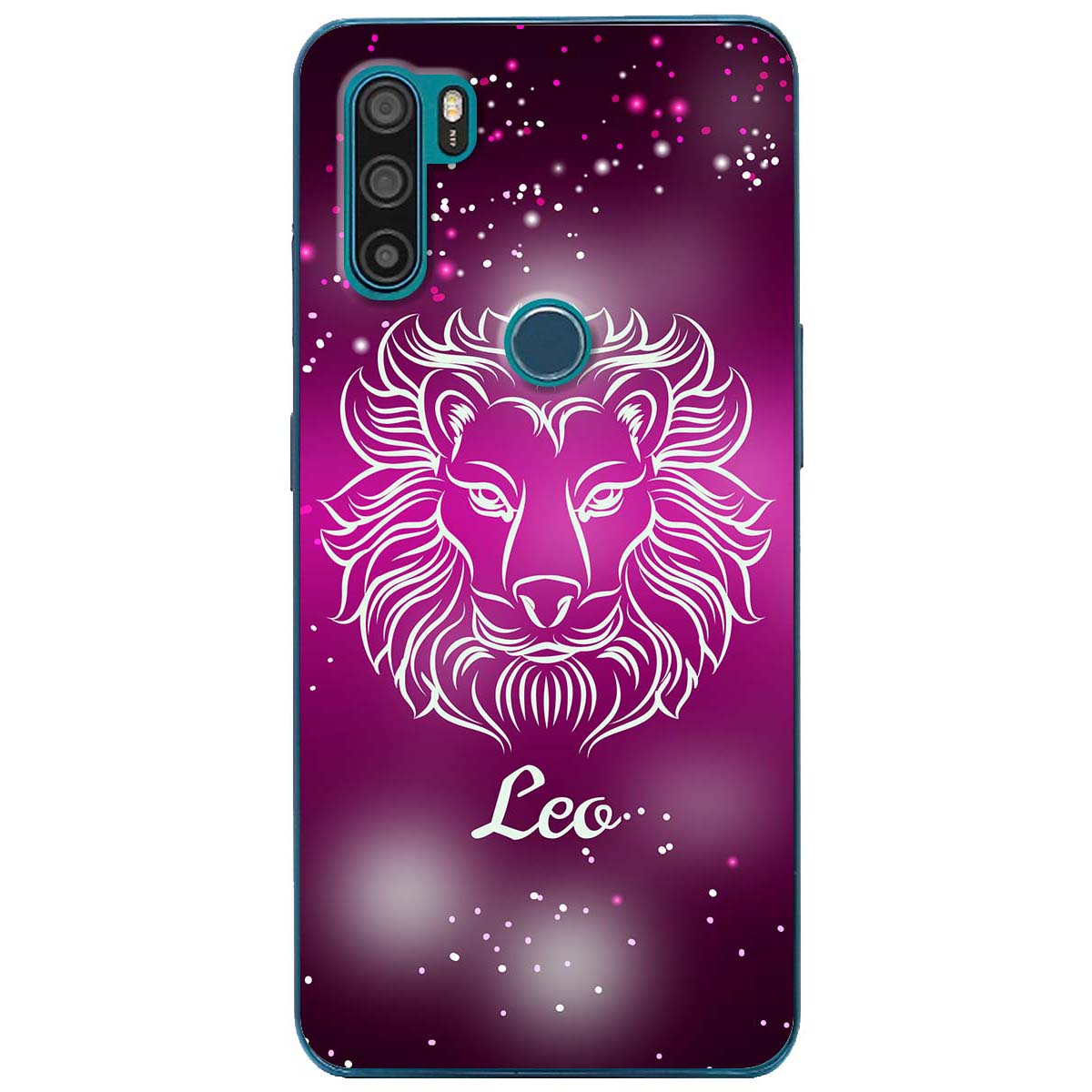 Ốp lưng dành cho Vsmart Active 3 mẫu Cung hoàng đạo Leo (hồng)