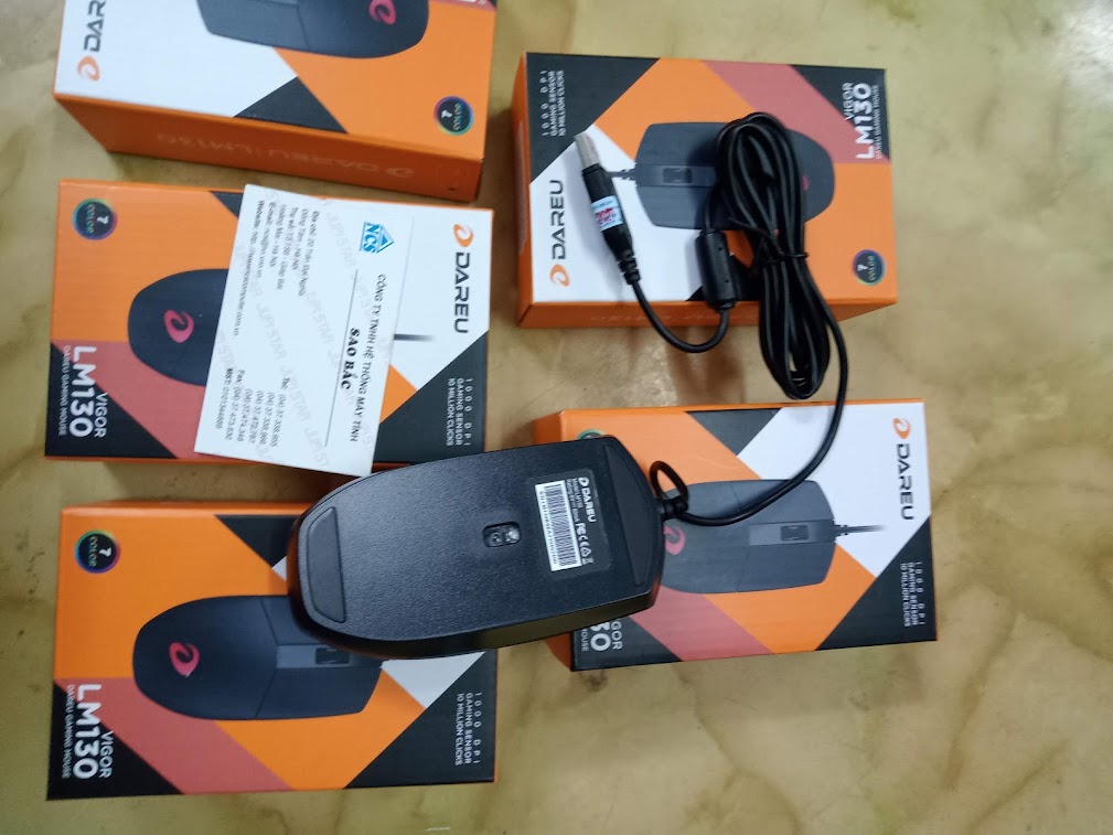 Chuột máy tính DARE-U LM130 Black