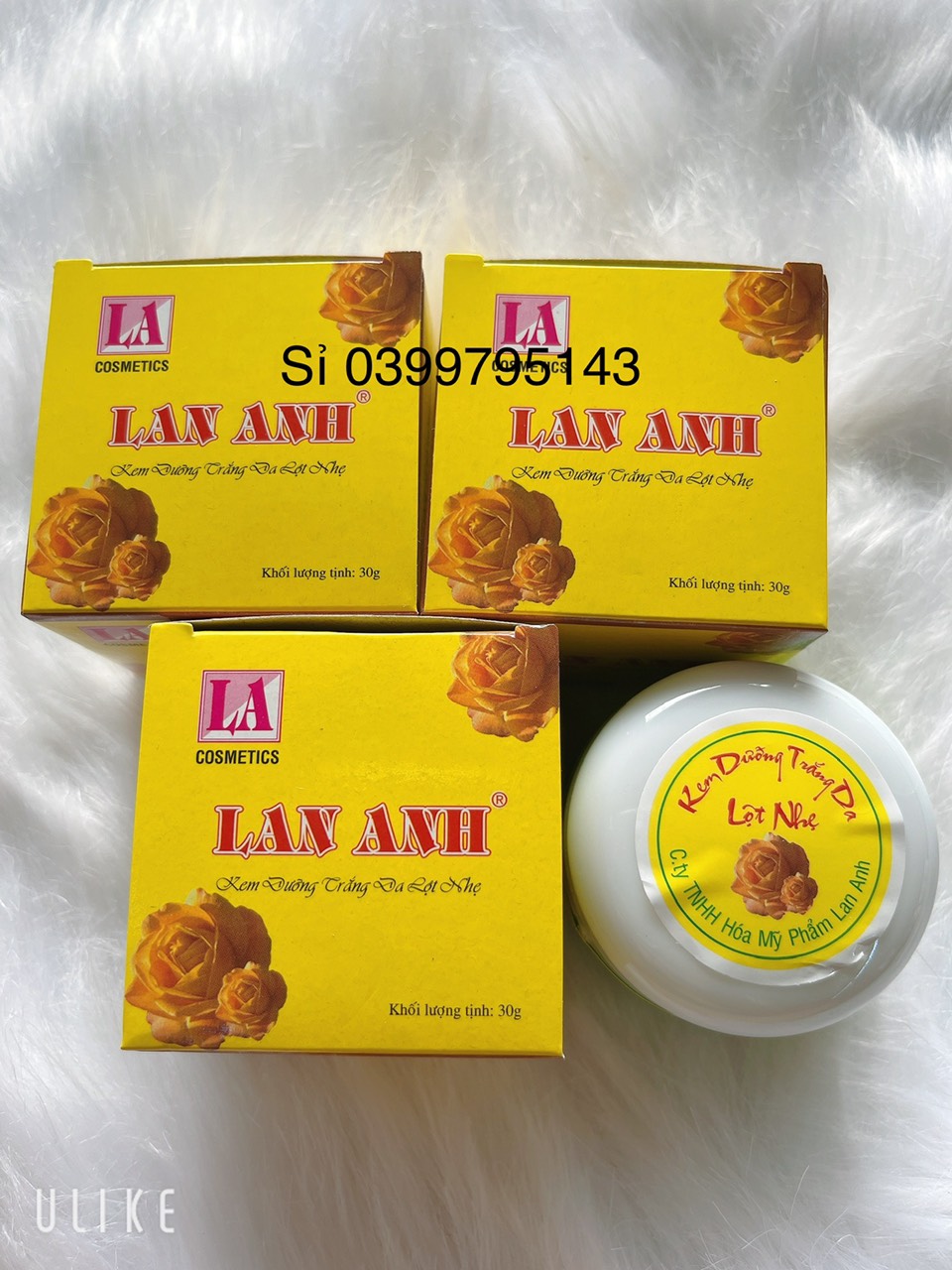 Kem lột nhẹ lan anh hũ lớn 30gr