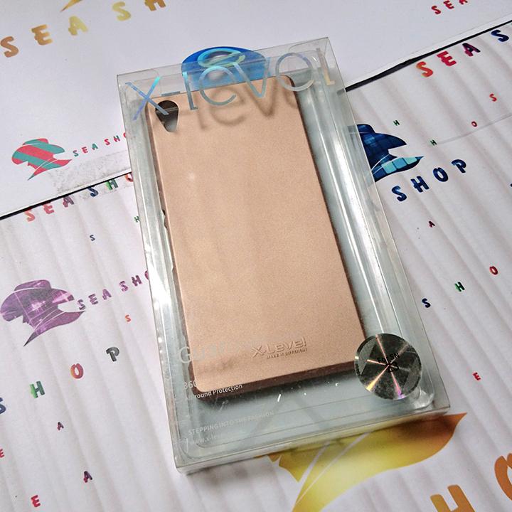 Ốp lưng Sony Xperia Z3 Silicon (vàng) XLEVEL