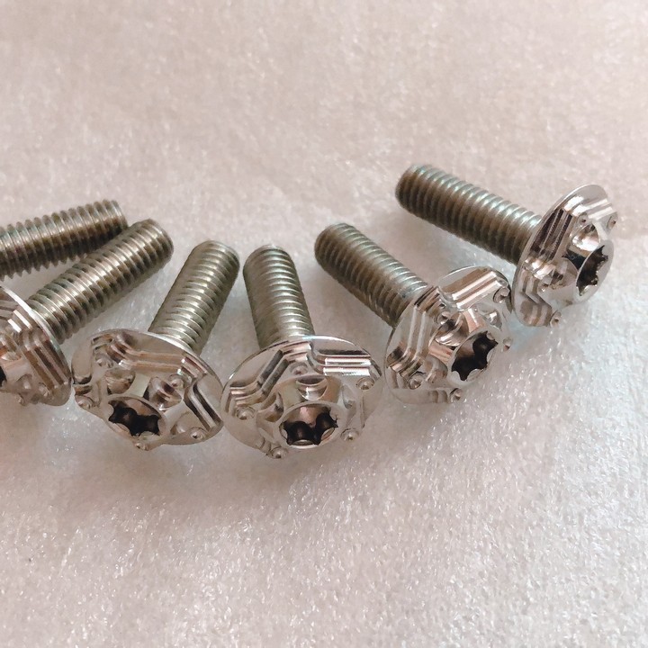 Ốc áo salaya inox 6li 15 ,20 gắn các chi tiết trên xe " bao rỉ sét "