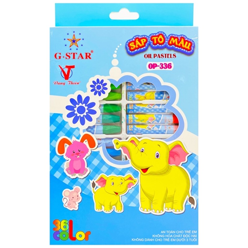 Sáp dầu gstar 36 màu op336