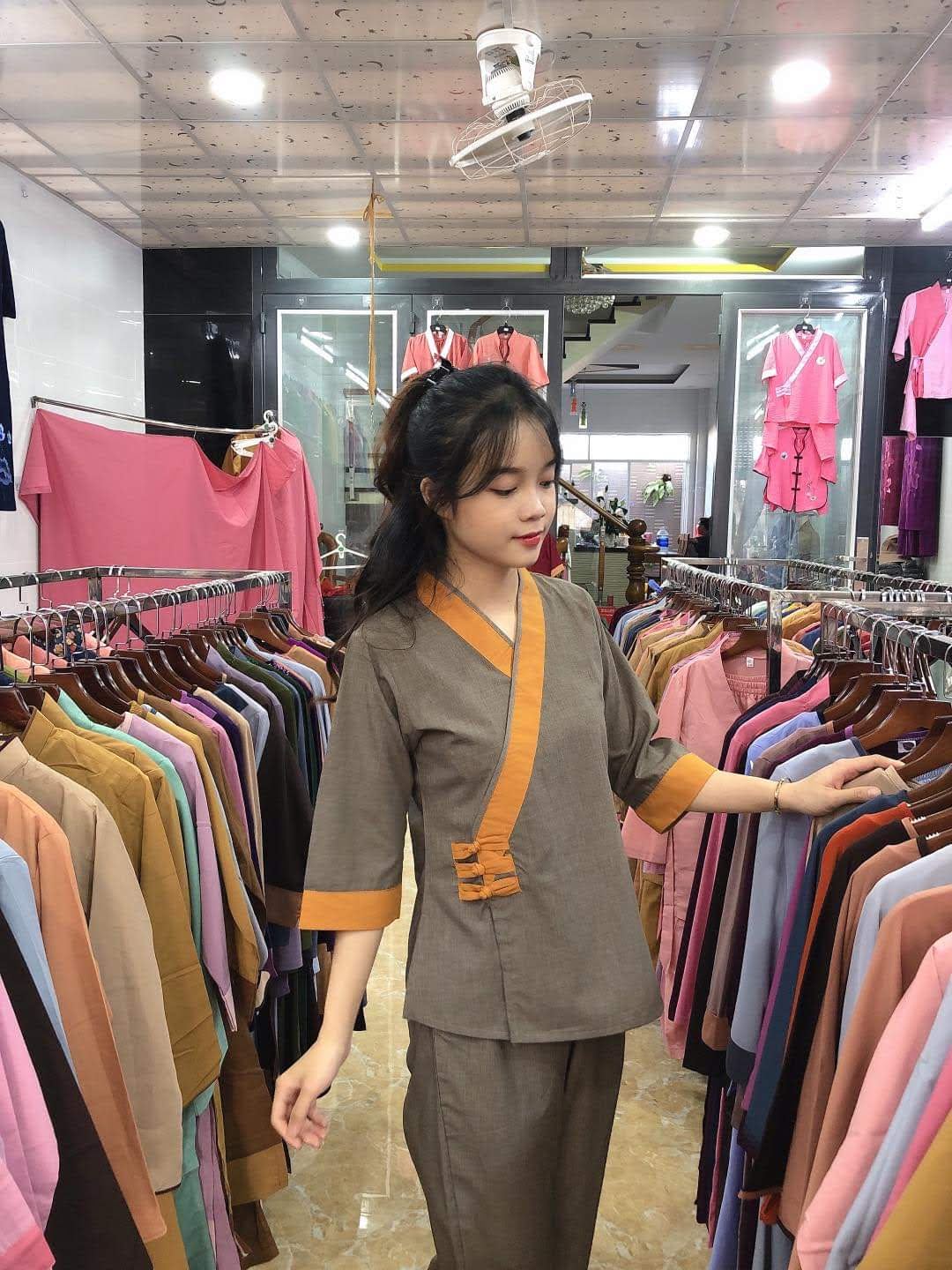 Đồ lam đi chùa nữ, đồ phật tử