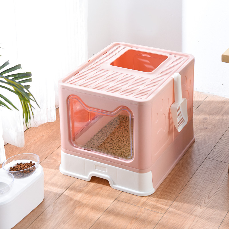 Nhà vệ sinh siêu lớn cho mèo HT12-13