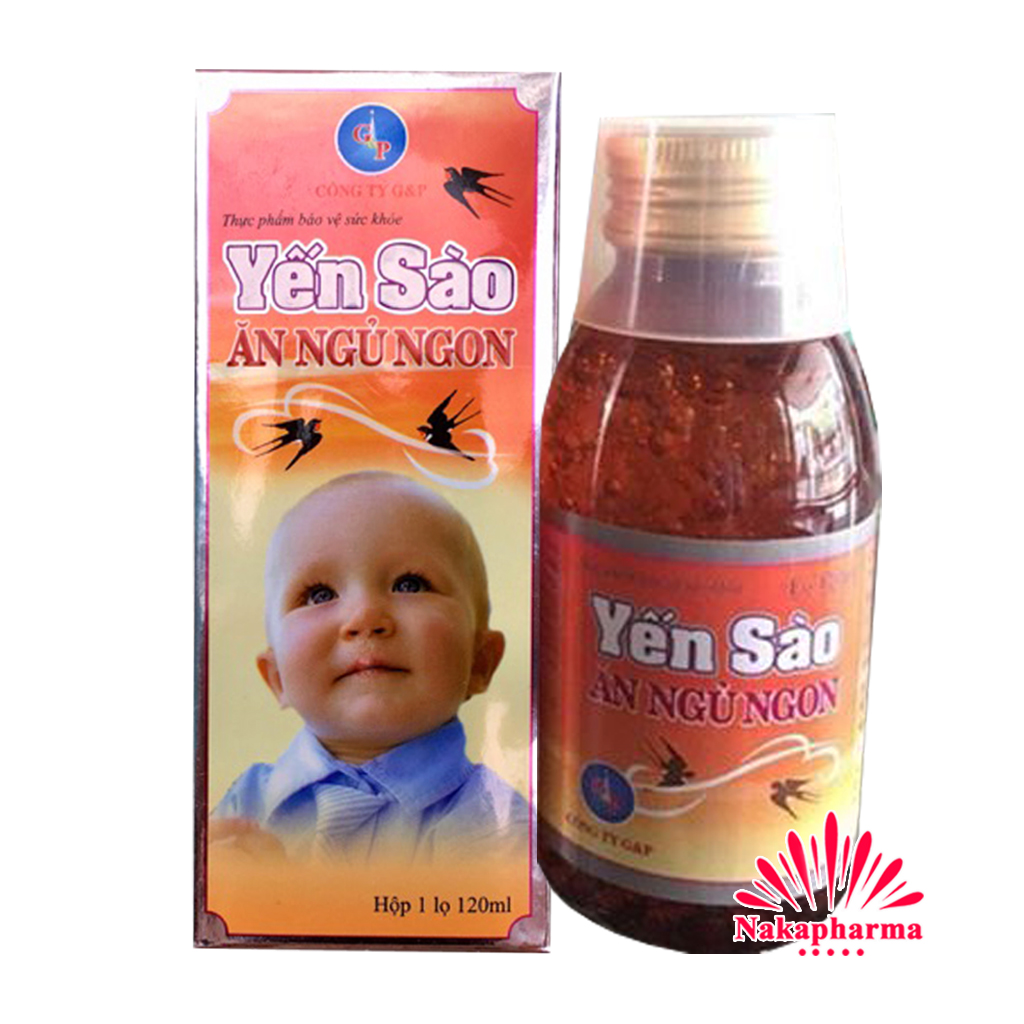 Yến Sào Ăn Ngủ Ngon G&P - Lọ 120ml