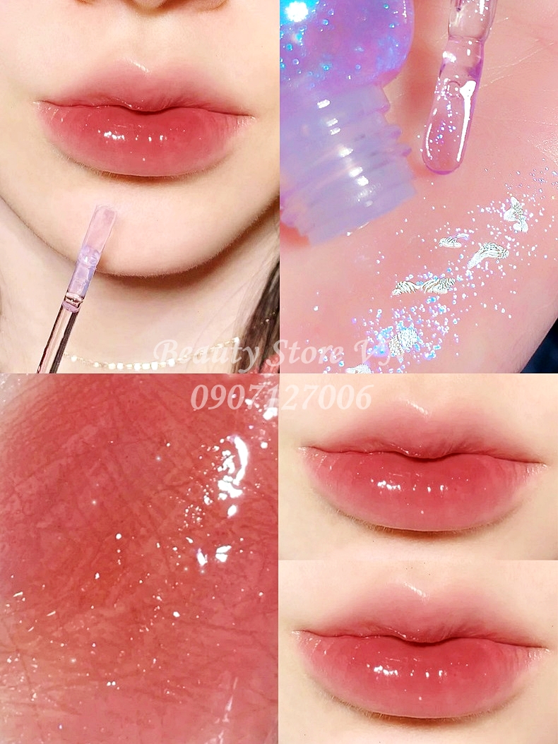 [FREESHIP💋] Son Bóng Có Nhũ Siêu Lấp Lánh Căng Mọng Môi