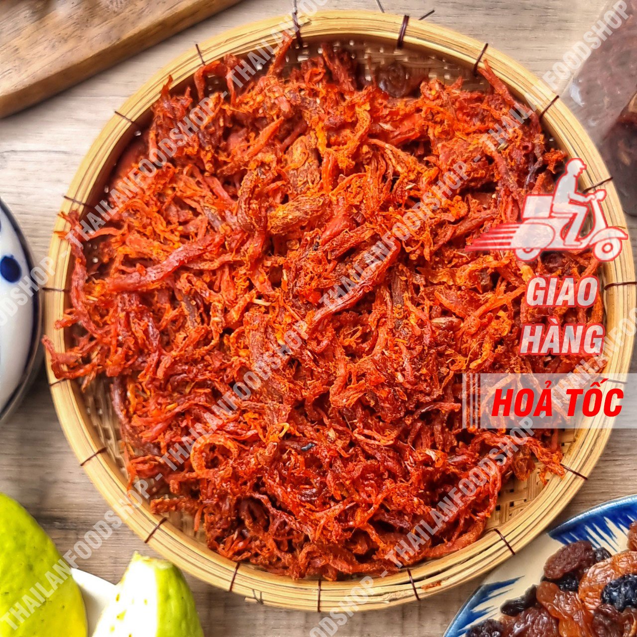 Khô Bò Sợi - Lon 300gr
