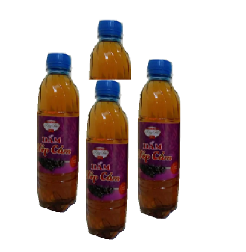Bộ 2 chai giấm gạo lứt nếp cẩm