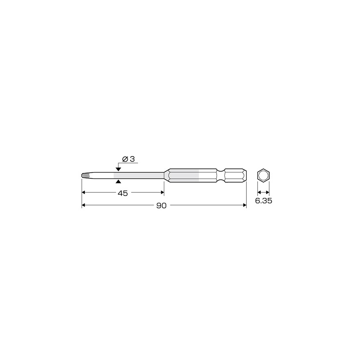 Mũi tháo vít gỉ ANEX ANHD-190