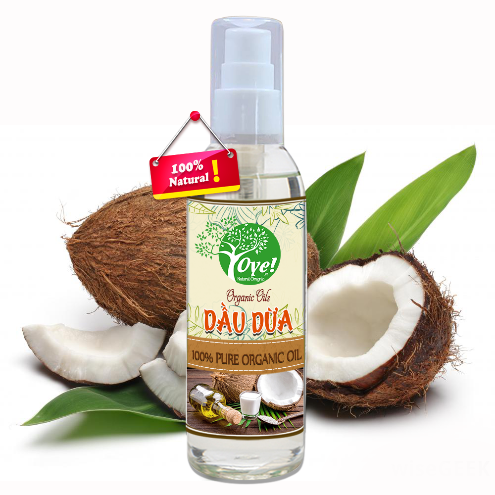 Dầu Dừa Nguyên Chất 100ml, Dưỡng Da, Chăm Sóc Tóc - OYE