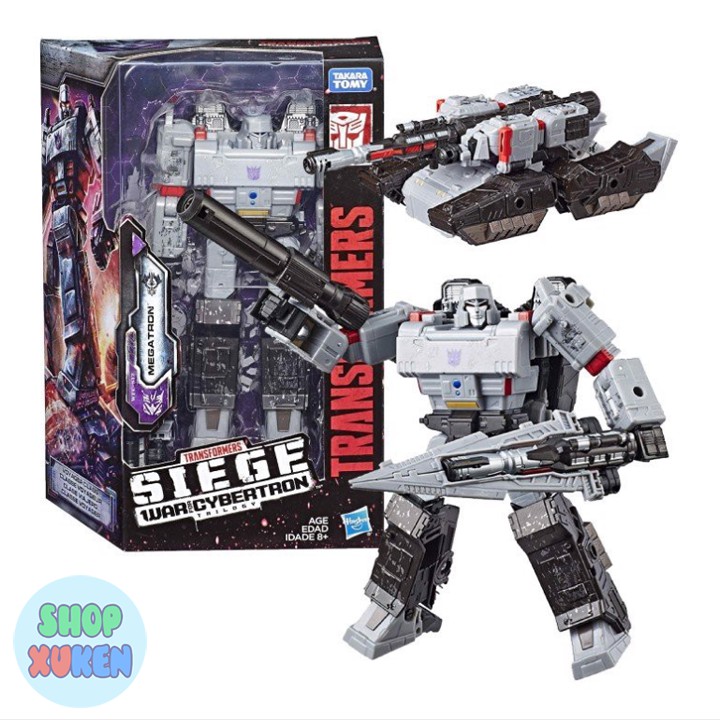 Robot biến hình Transformers MEGATRON SIEGE War for Cybertron - Wfc-S12 Mô Hình Megatron
