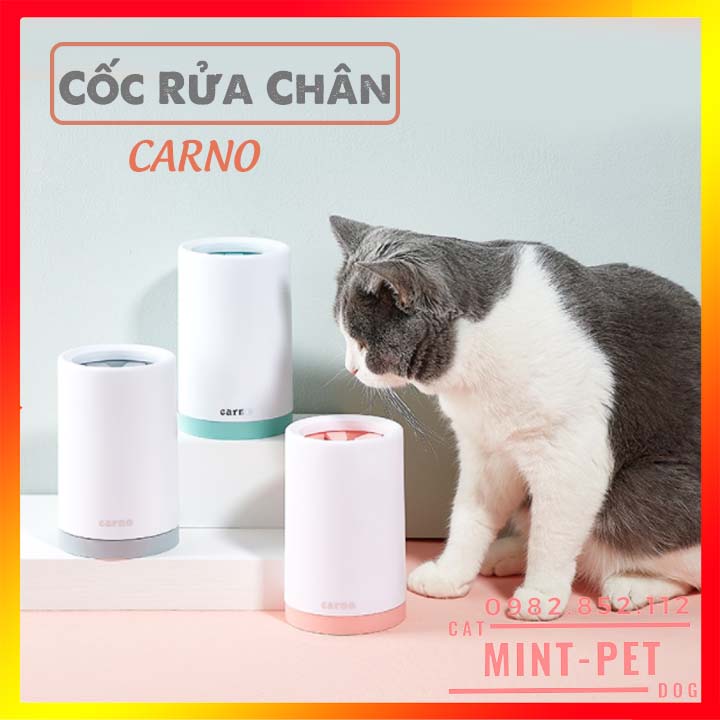 Cốc Rửa Chân Cho Chó Mèo Carno