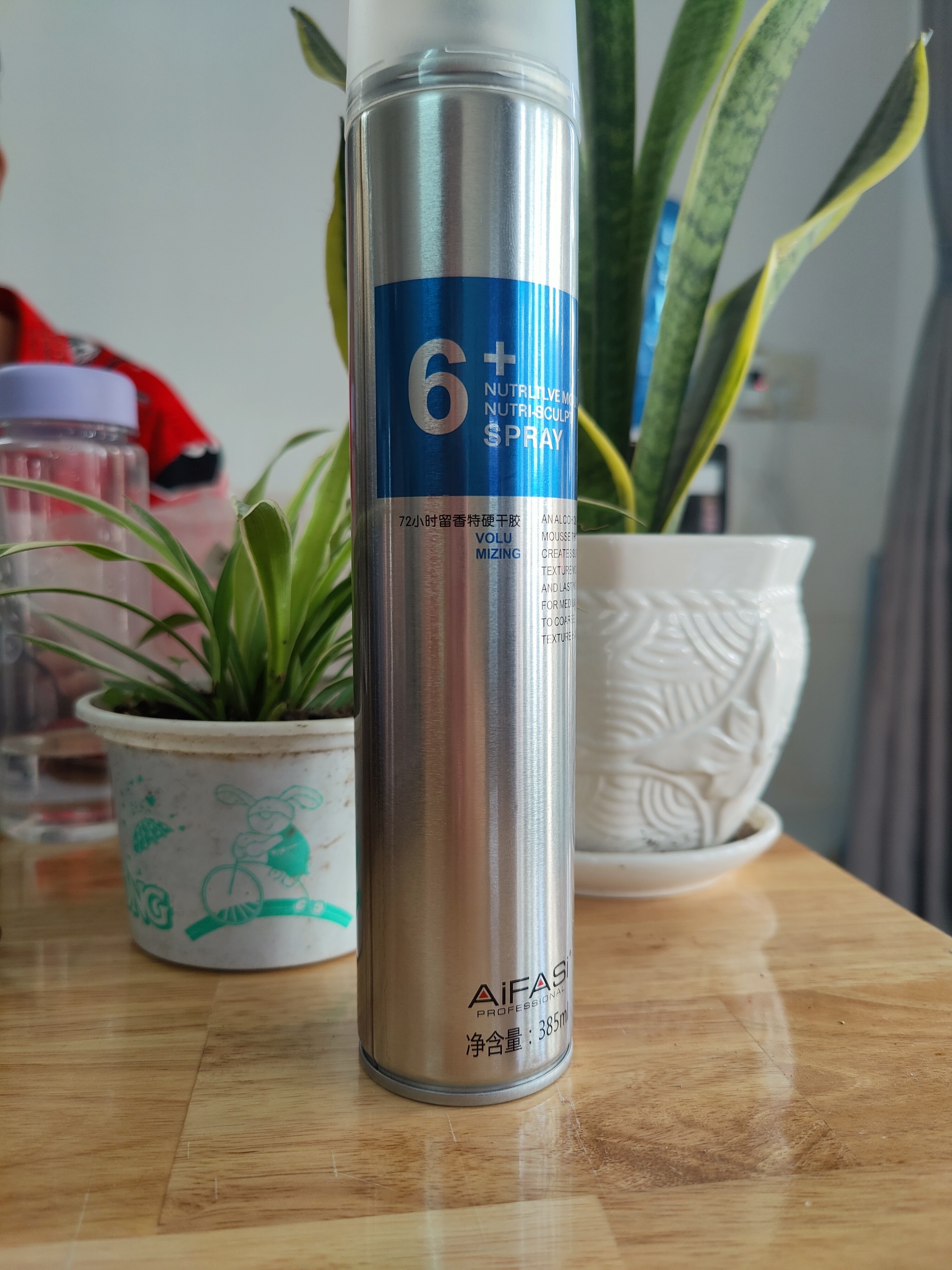 Xịt tạo kiểu tóc 6+ Volumizing AiFASi 385ml