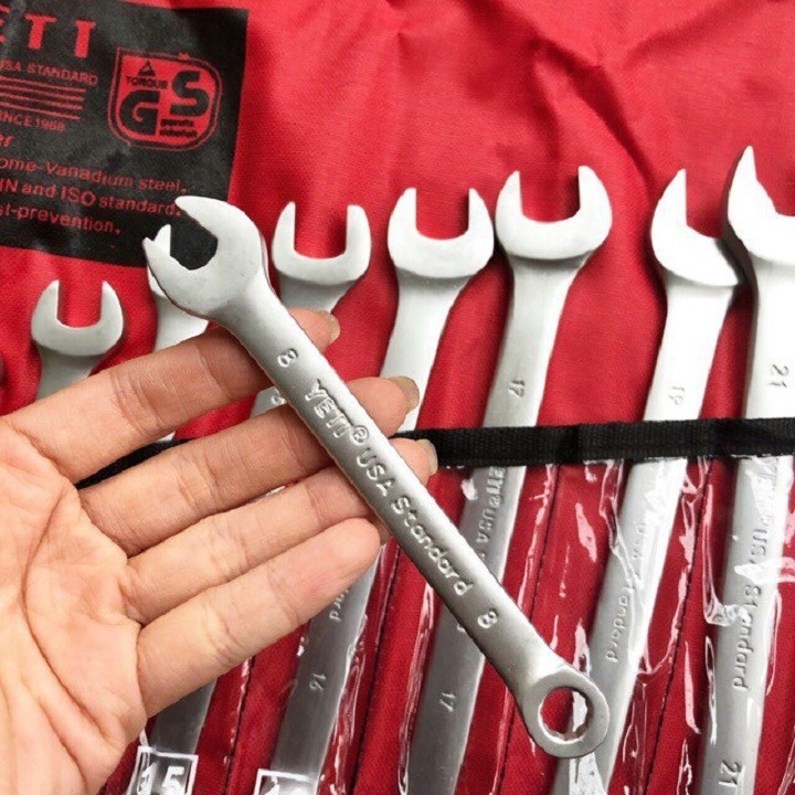 BỘ CỜ LÊ 14 MÓN TỪ 8-24mm PRIDE