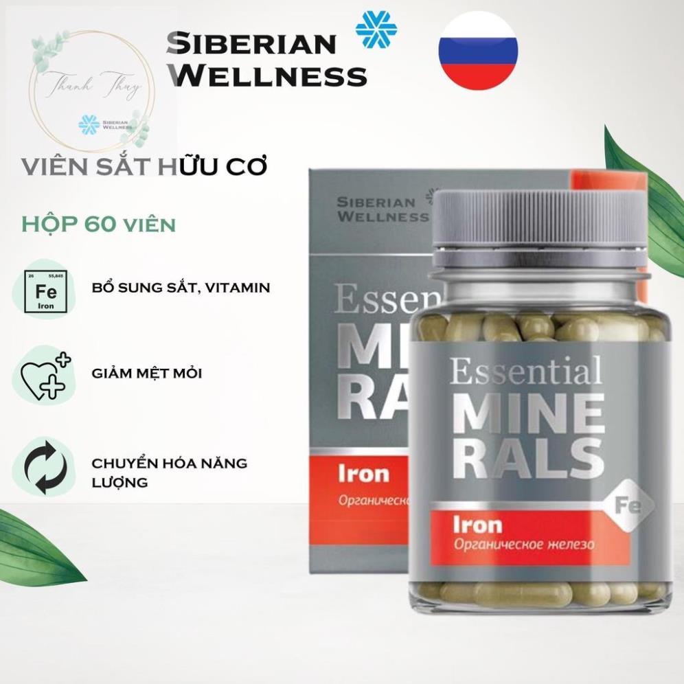 VIÊN UỐNG SẮT HỮU CƠ siberi