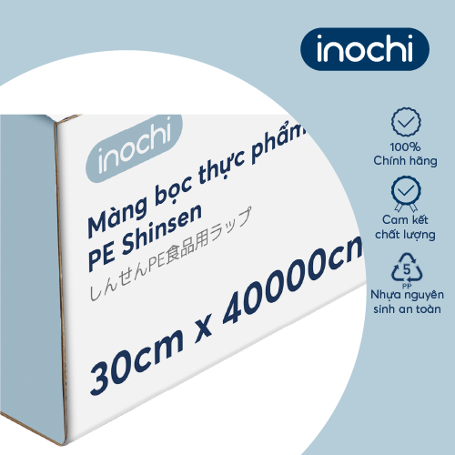 MÀNG BỌC THỰC PHẨM PE INOCHI 40.000