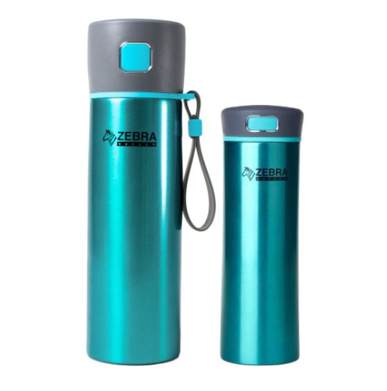 Bộ 2 bình giữ nhiệt inox 304 Zebra Flask (480ml + 300ml) - 184165
