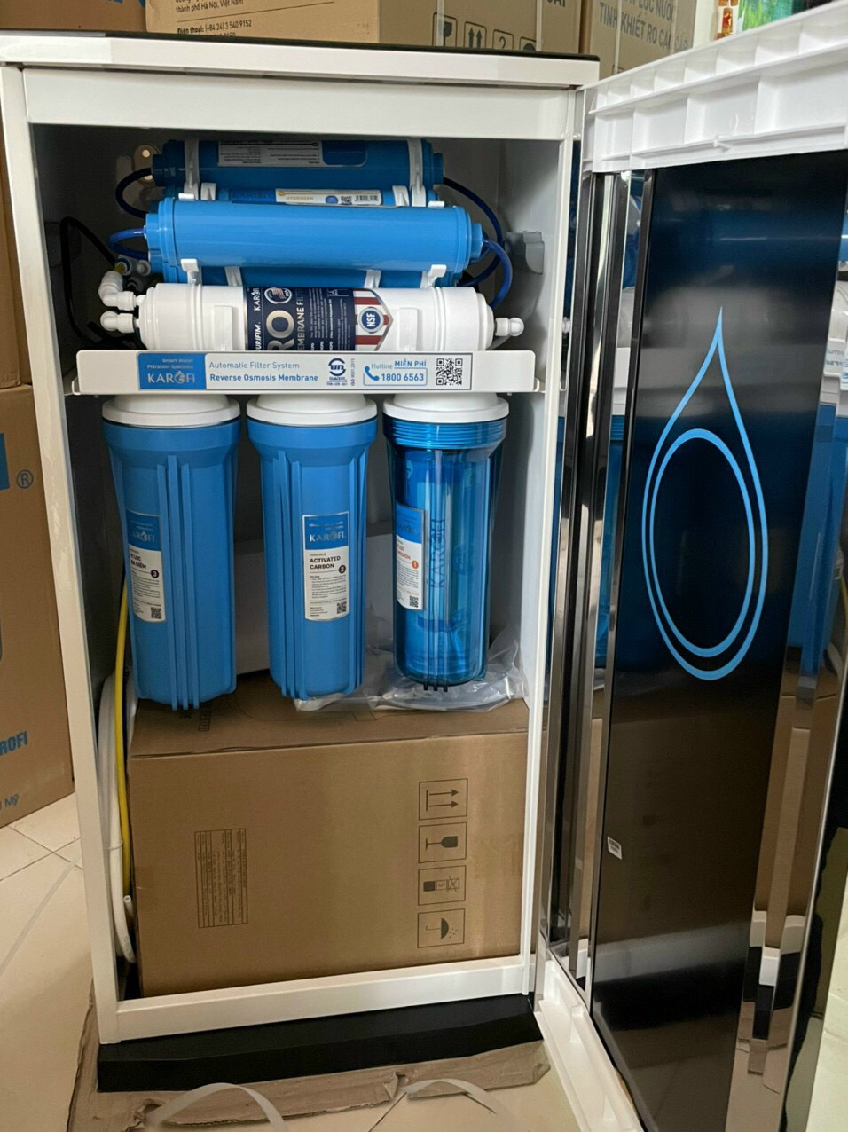 Bộ 3 lõi lọc thô số 1,2,3 Karofi