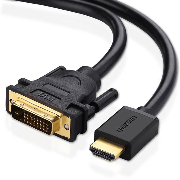 Cáp chuyển đổi HDMI sang DVI 24+1 Ugreen 10135 (dài 2M)