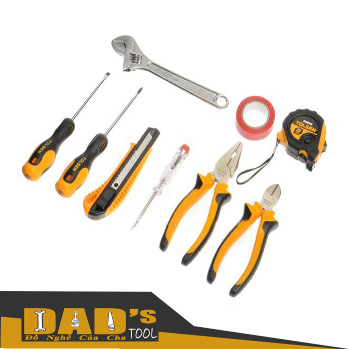 [HCM]BỘ DỤNG CỤ 9 MÓN THIẾT YẾU - TOLSEN 85301