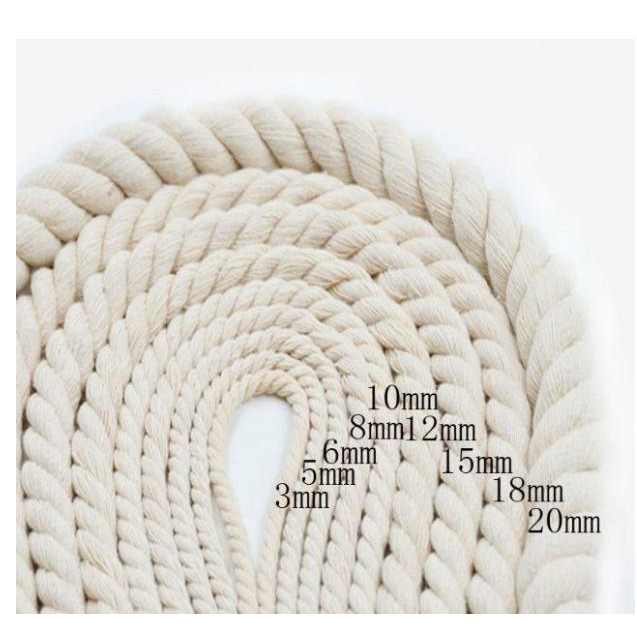 Dây thừng nâu nhiều kích thước