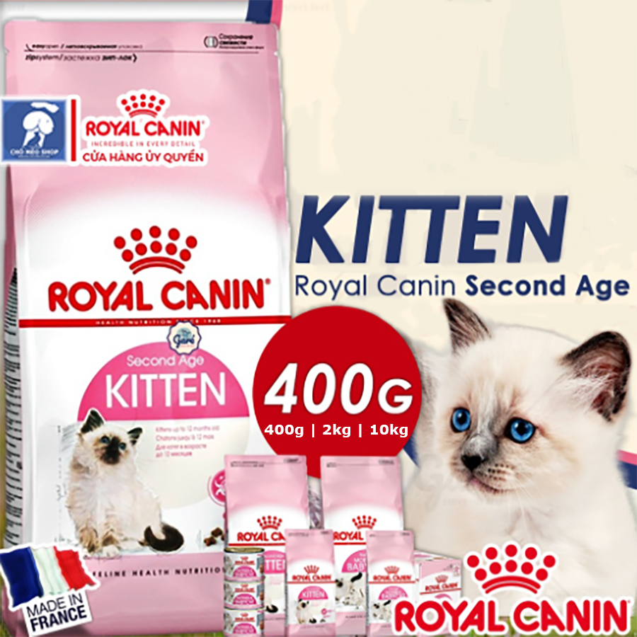 Thức ăn hạt cho mèo con Royal Canin Kitten 400g