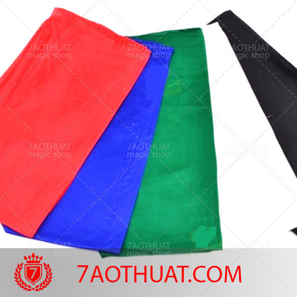 Phụ kiện ảo thuật : khăn lụa tơ tằm diễn ảo thuật 45 cm