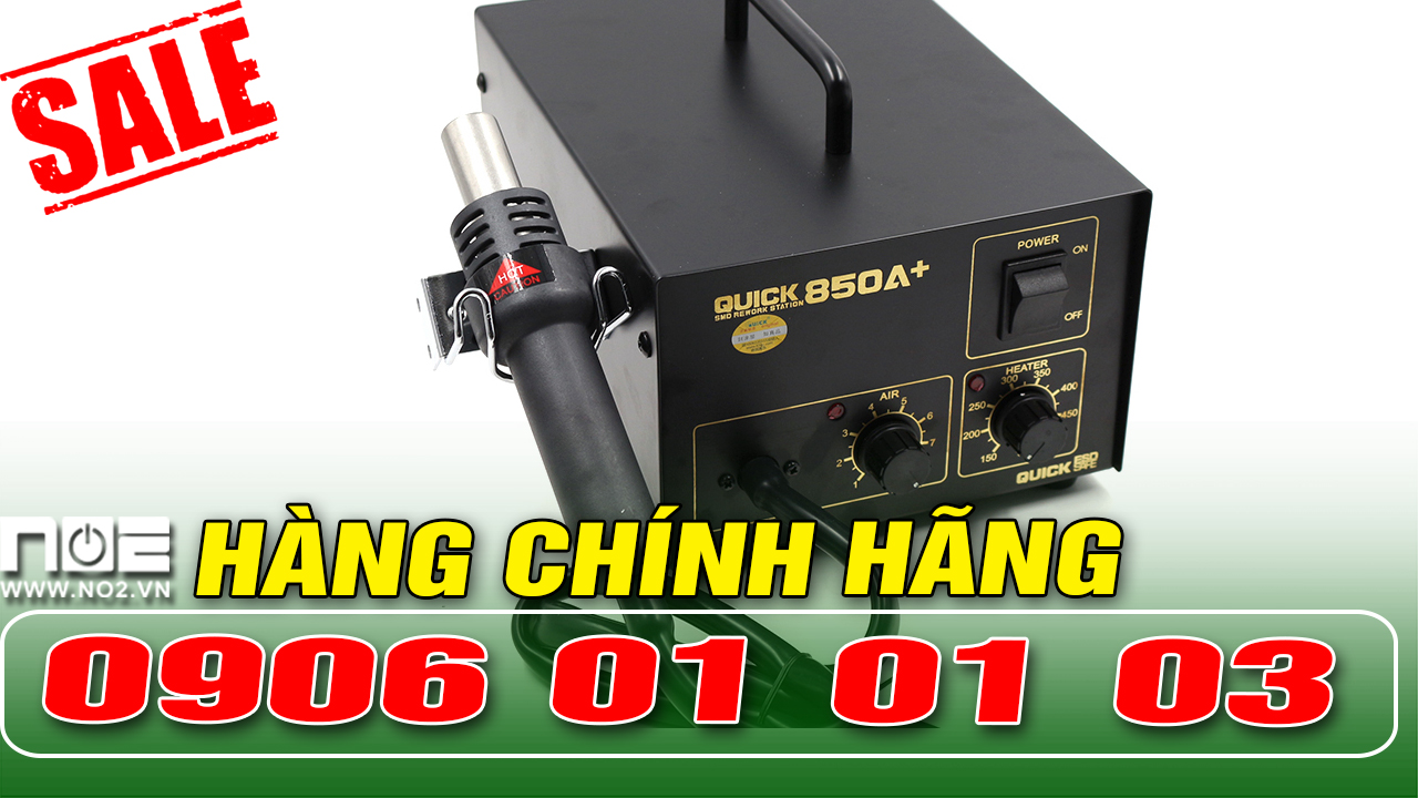 Máy khò quick 850a, HÀNG CHÍNH HÃNG LOẠI 1