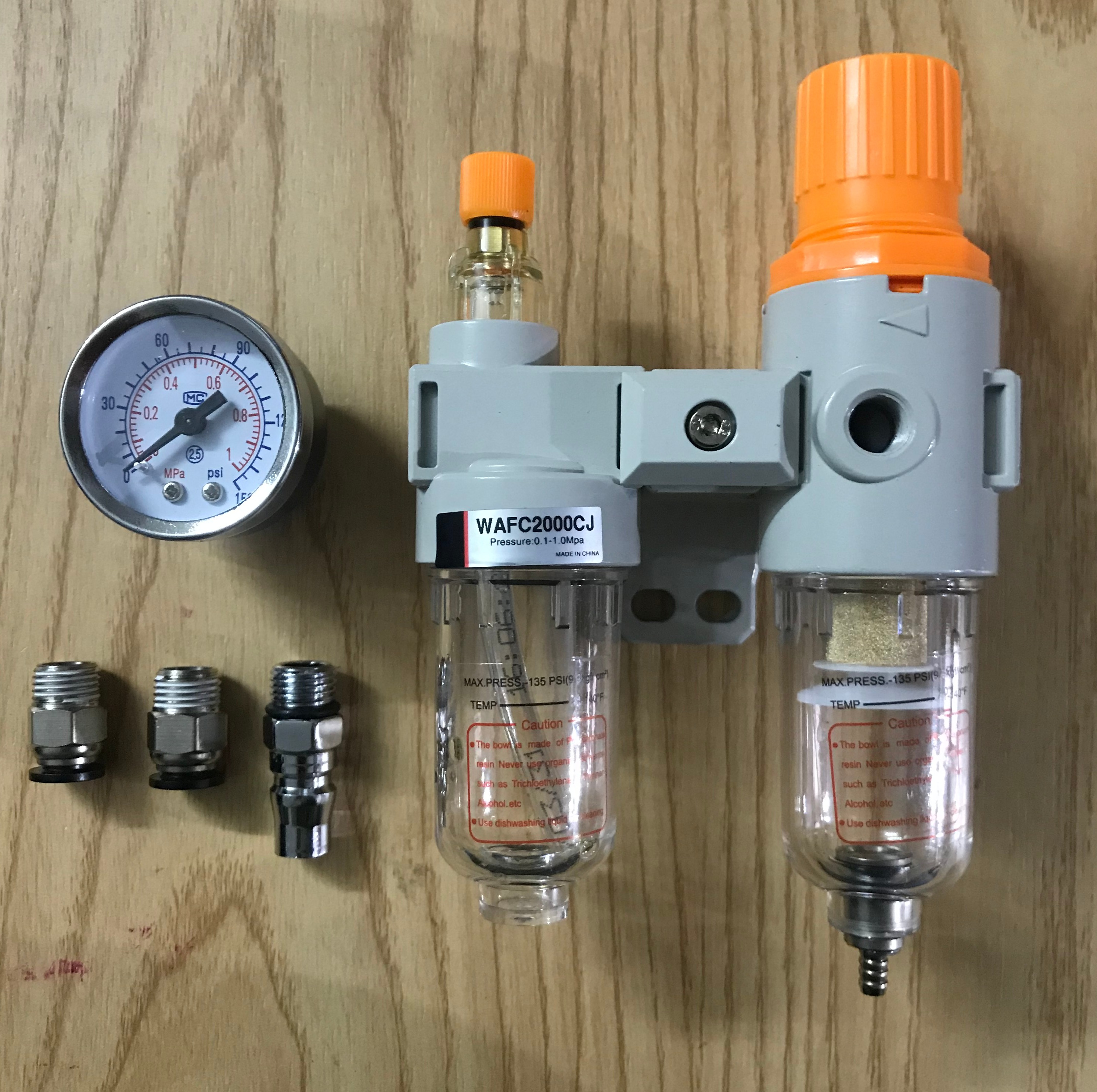 Bộ Cấp Dầu Lọc Nước Máy Ra Vào Lốp Cam