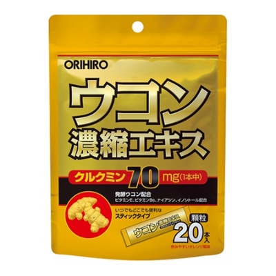 Tinh bột nghệ giải rượu Orihiro 20 gói