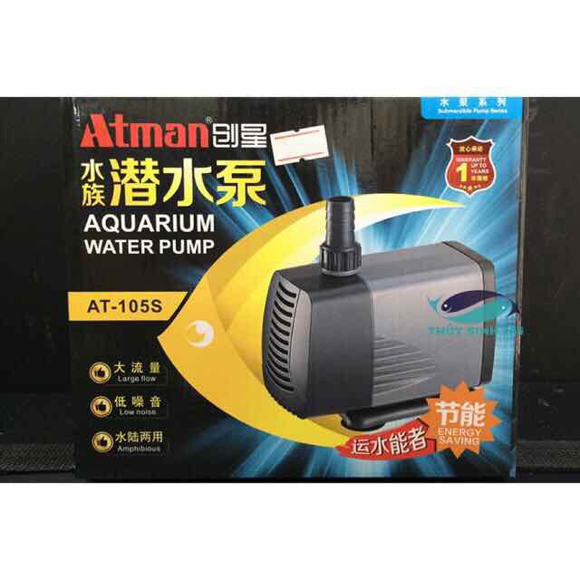 Máy bơm Atman AT-105S 37W hồ cá chất lượng cao - (Hàng Công Ty)
