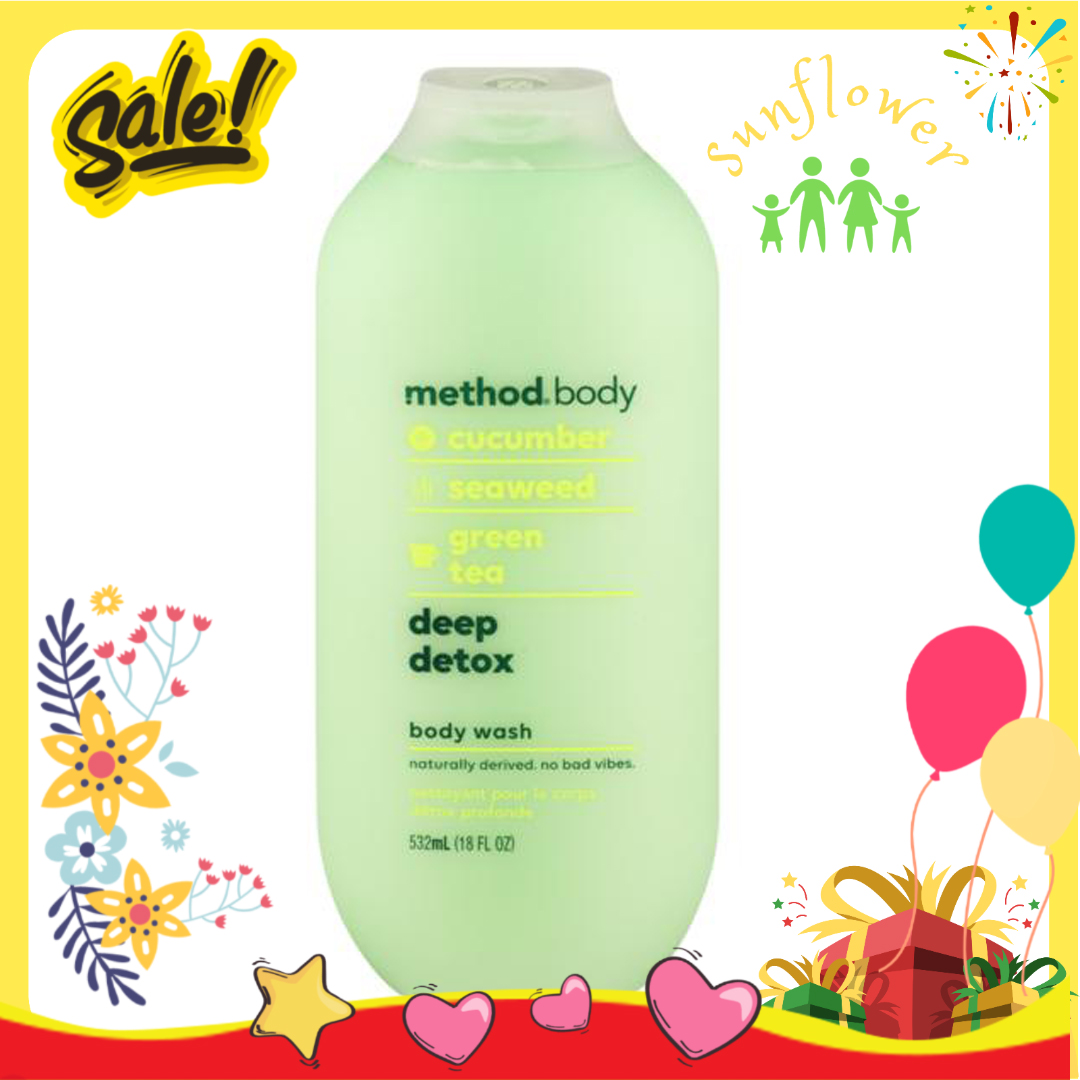 Sữa tắm dưỡng ẩm Method Body Organic 532ml