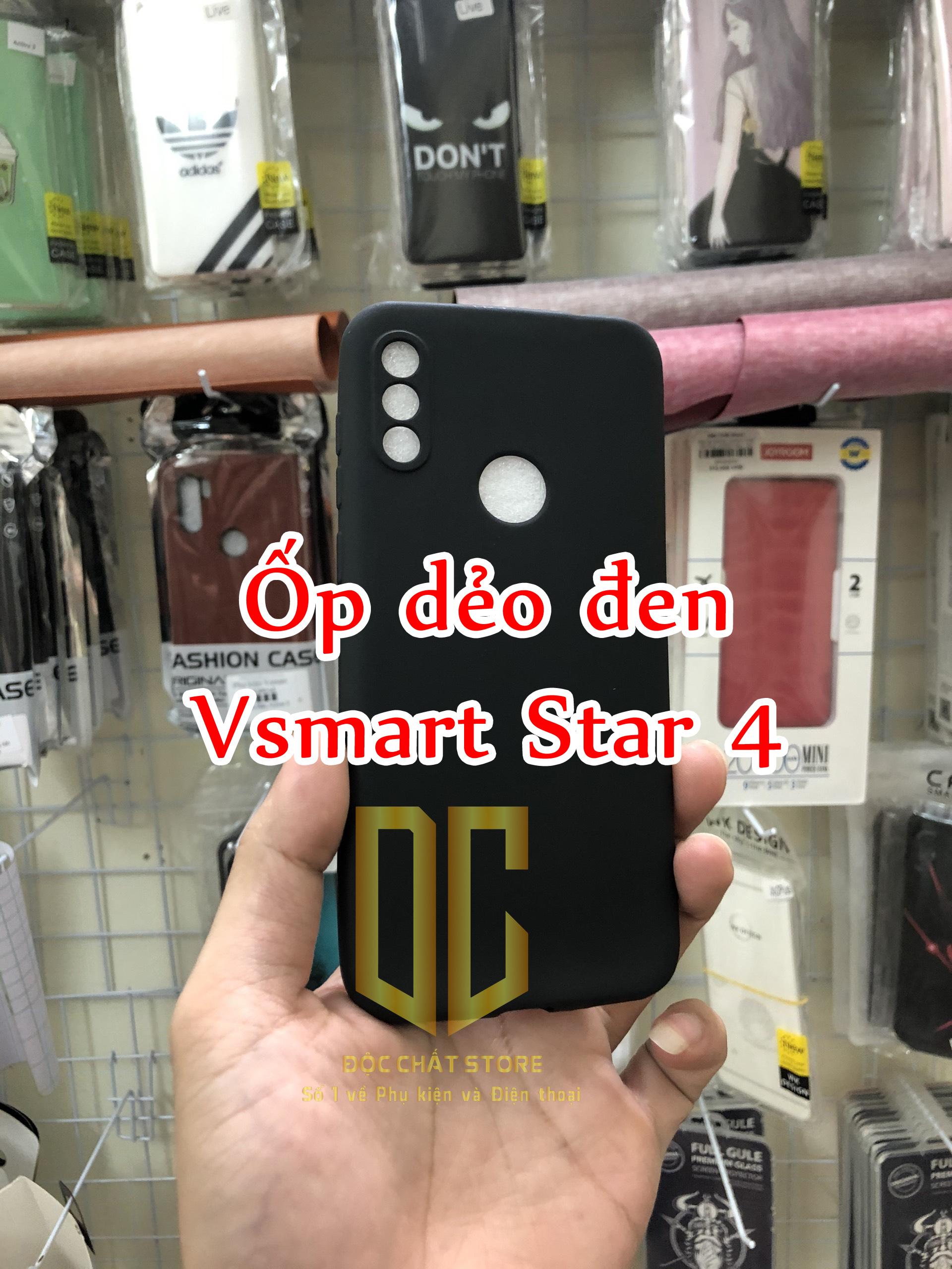 Vsmart Star 4 - Ốp Dẻo TPU Đen Nhám/ Trong suốt