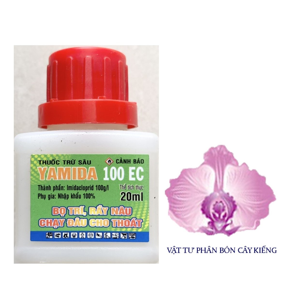 Yamida 100ec bọ trĩ, rầy nâu - #153b# 20ml