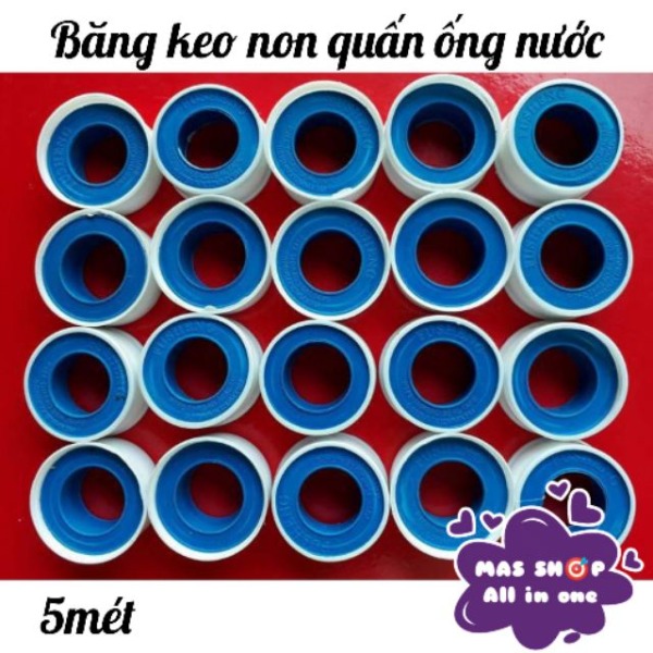 Băng keo non, băng keo lụa quấn ống nước