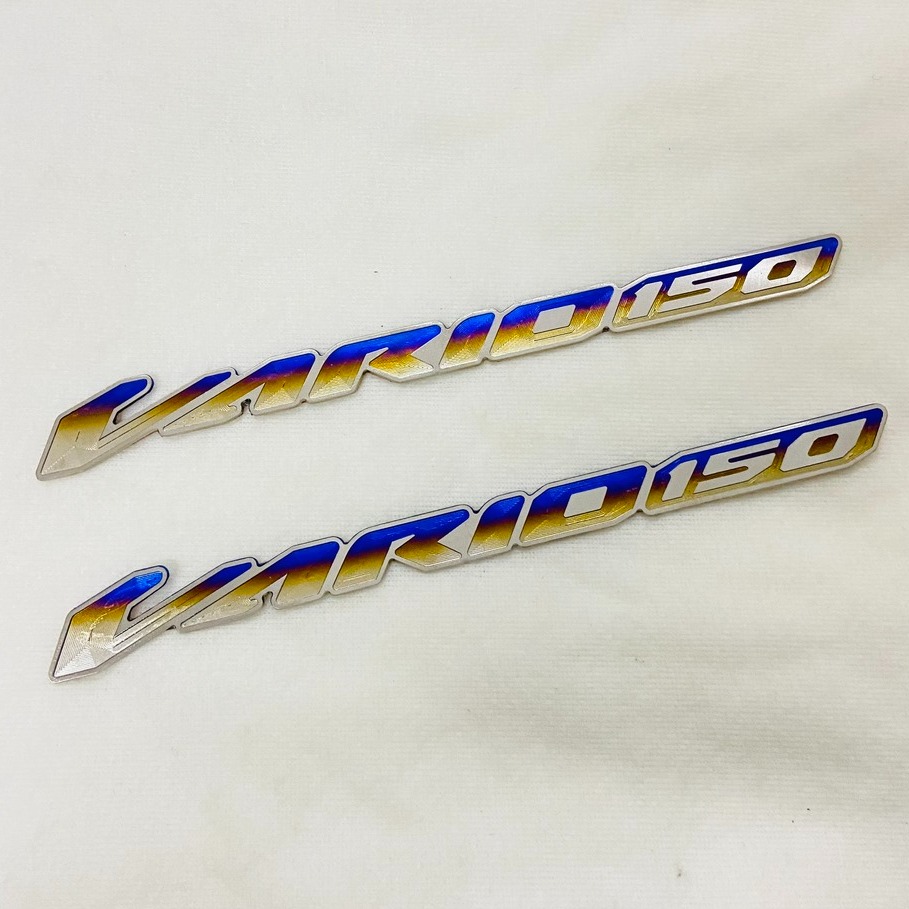 [HCM]Tem titan chữ xe honda VARIO 150 và logo titan CÁNH CHIM dán xe siêu đẹp ( CÓ SẲN KEO 3MM )