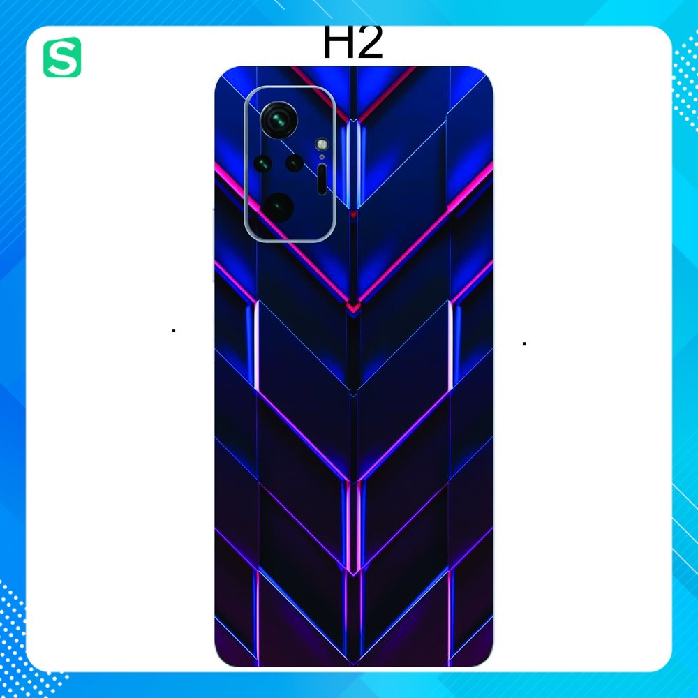 Miếng Dán Skin mặt lưng full viền Redmi note 10 pro / note 10 / note 10s / note 9 / note 9pro / note 8 / mi 11 / mi 11li