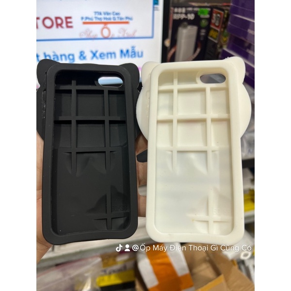 Ốp lưng dẻo iPhone 5G/5S/5Se /5C hình thú