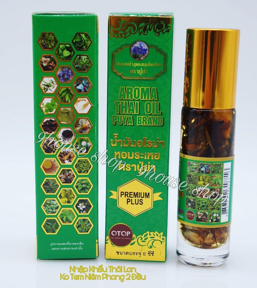 01 Dầu 29 Vị Thảo Dược PUYA BRAND Thái Lan 8ml